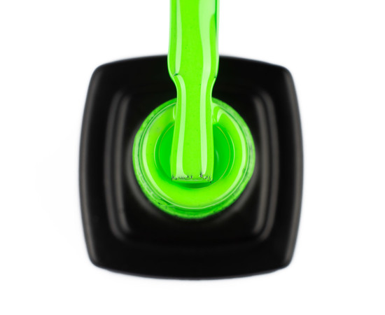 Зображення 3 Гель-лак Kira Nails №185 (неоново-салатовий, емаль), 6 мл, Об'єм (мл, г): 6, Колір: 185