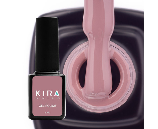 Зображення 2 Гель-лак Kira Nails №119 (сливово-коричневий, емаль), 6 мл, Об'єм (мл, г): 6, Колір: 119