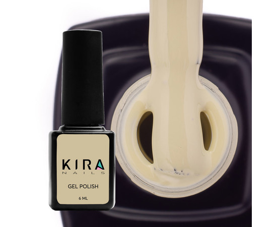 Изображение 2 Гель-лак Kira Nails №122 (бледный серо-салатовый, эмаль), 6 мл, Объем (мл, г): 6, Цвет: 122