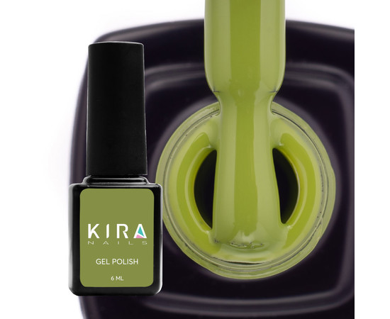Изображение 2 Гель-лак Kira Nails №127 (хаки, эмаль), 6 мл, Объем (мл, г): 6, Цвет: 127