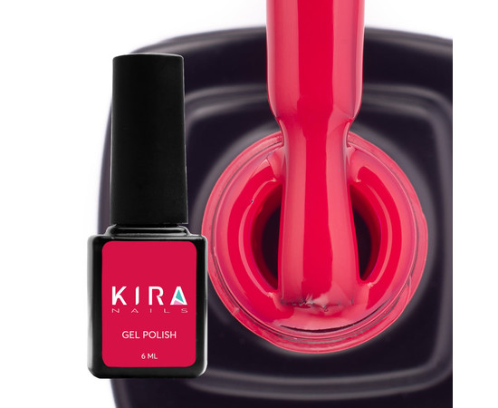 Изображение 2 Гель-лак Kira Nails №164 (винный, эмаль), 6 мл, Объем (мл, г): 6, Цвет: 164