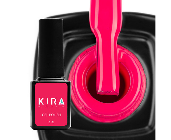 Изображение 2 Гель-лак Kira Nails №175 (клубничный сорбет, эмаль), 6 мл, Объем (мл, г): 6, Цвет: 175