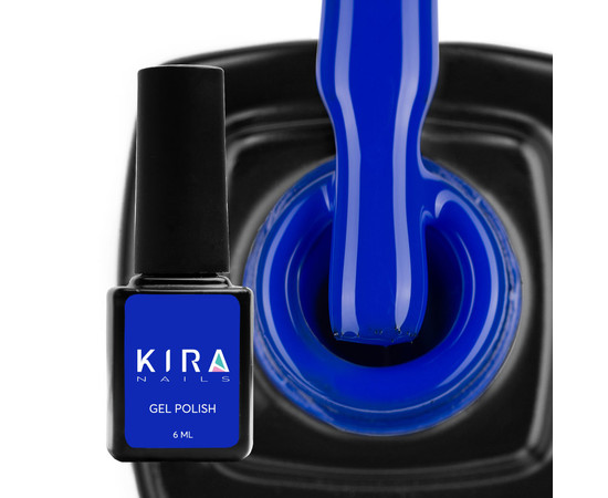 Изображение 2 Гель-лак Kira Nails №188 (темно-синий, эмаль), 6 мл, Объем (мл, г): 6, Цвет: 188
