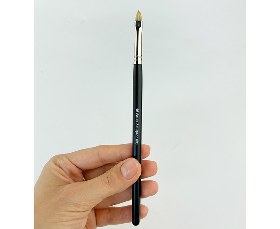 Зображення 3 Пензлик для полігелю та акрилу Atica Sculptor №6 (S6)