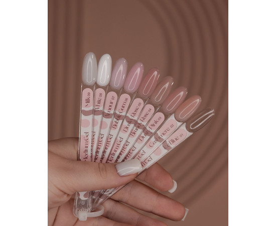 Изображение 2 Гель для наращивания ногтей YES Medium Gel №08, 50 мл, Объем (мл, г): 50, Цвет: 08