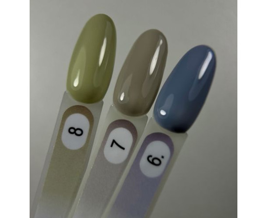 Зображення 2 Гель-лак для нігтів YES Gel polish №006, 6 мл, Об'єм (мл, г): 6, Колір: 006