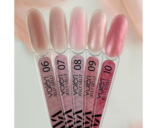Зображення 2 Гель-желе для нігтів Valeri Jelly Gelly № 09, 15 мл, Об'єм (мл, г): 15, Колір: 09