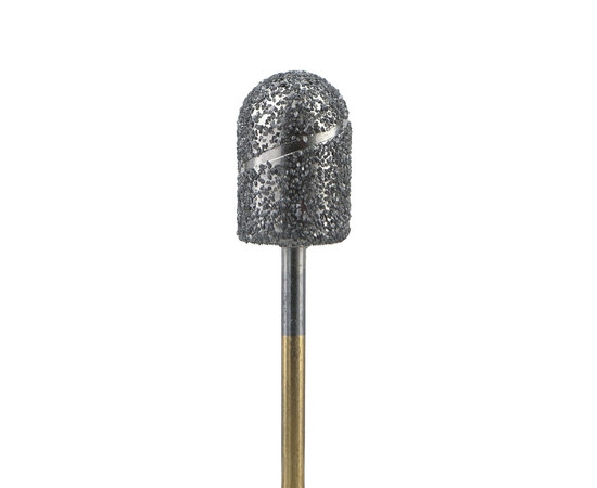 Зображення 2 Фреза алмазна Diaswiss циліндр закруглений середня абразивність 11 мм, робоча частина 15 мм, HPD144/110