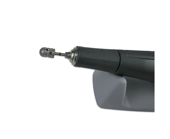 Изображение 2 Фреза алмазная Diaswiss цилиндр закругленный зеленая 8 мм, рабочая часть 12 мм, HPD881/080G