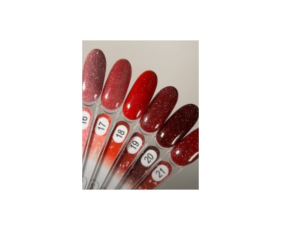 Зображення 2 Гель-лак для нігтів YES Gel polish №017, 6 мл, Об'єм (мл, г): 6, Колір: 017