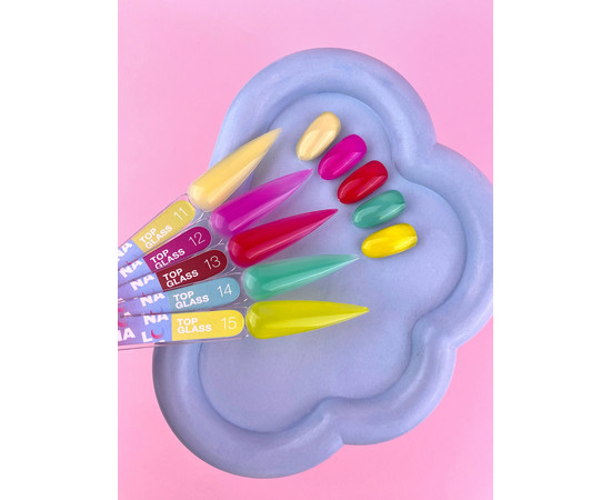 Изображение 6 Топ для гель-лака LUNAMoon Top Glass №13, 13 мл, Объем (мл, г): 13, Цвет: 13