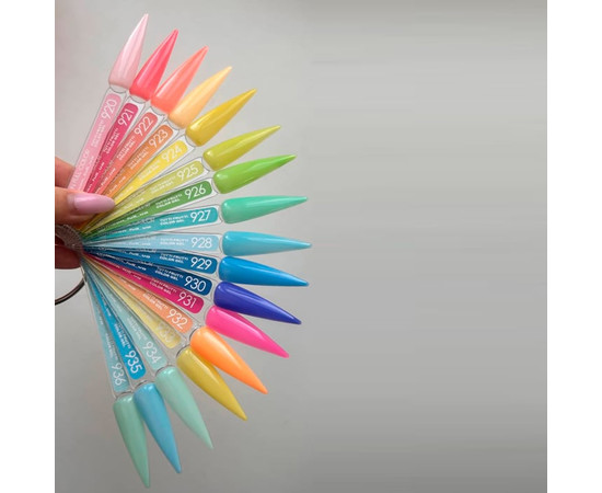 Изображение 2 Гель-лак для ногтей Moon Full Tutti Frutti Color Gel №936, 8 мл , Объем (мл, г): 8, Цвет: 936