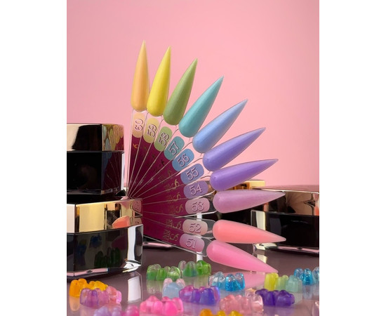 Изображение 2 База камуфлирующая для гель-лака Steffani Cover Base №52, 9 мл, Объем (мл, г): 9, Цвет: 52