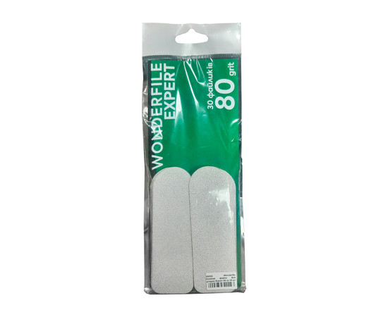 Зображення 3 Клейові файли для терки Wonderfile Expert 80 грит, 30 шт (WFE80)