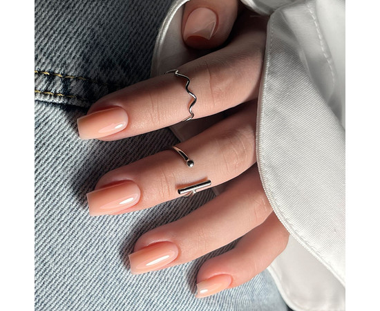 Зображення 5 Камуфлюючий топ для гель-лаку без липкого шару JOIA vegan Peach Mist, 8 мл