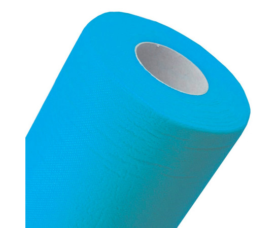 Зображення 2 Простирадла Panni Mlada 0.6х200 м (1 рулон) зі спанбонду блакитний, Кількість в упаковці (шт): рулон, Розмір простирадла: 60 см * 200 м, Колір: Sky blue