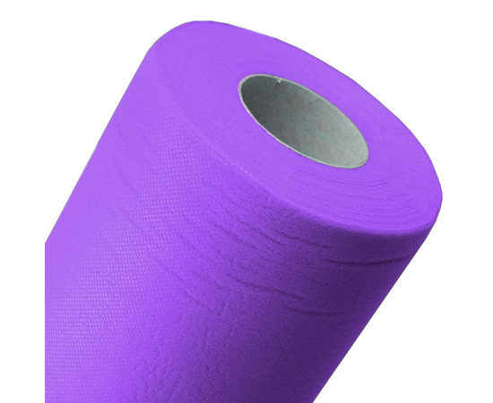 Изображение 2 Простыни Panni Mlada 0.8х100 м (1 рулон) из спанбонда фиолетовый, Количество в упаковке (шт): рулон, Размер простыни: 80 см * 100 м, Цвет: Violet