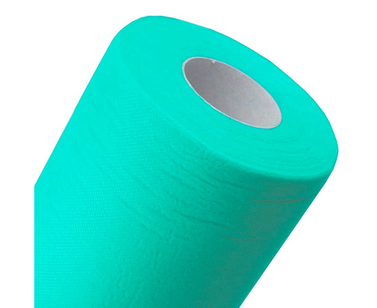 Зображення 2 Простирадла Panni Mlada 0.8х100 м (1 рулон) зі спанбонду м'ятний, Кількість в упаковці (шт): рулон, Розмір простирадла: 80 см * 100 м, Колір: Mint