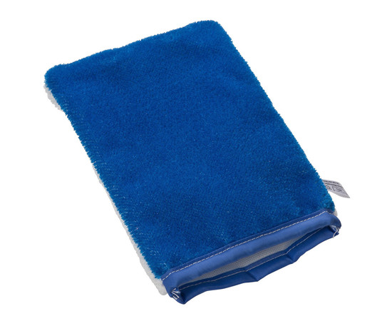 Изображение 2 Рукавичка Vermop White Magic/Blue для влажной и сухой уборки поверхностей белая с синим, 1 шт