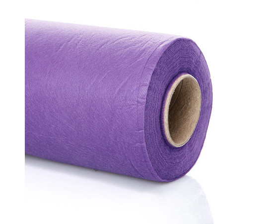 Изображение 2 Простыни Panni Mlada 0.6х200 м (1 рулон) из спанбонда фиолетовый, Количество в упаковке (шт): рулон, Размер простыни: 60 см * 200 м, Цвет: Violet