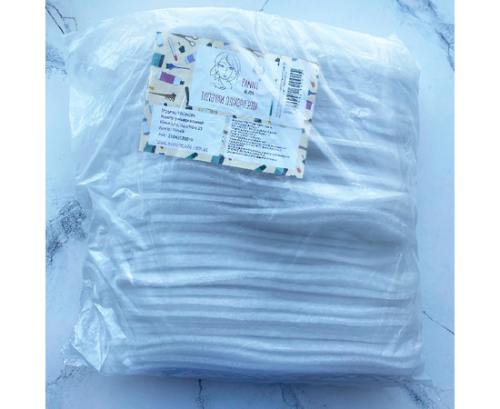 Зображення 2 Тапочки одноразові Економ Panni Mlada (25 пар/пачка) р. 40-44 білі