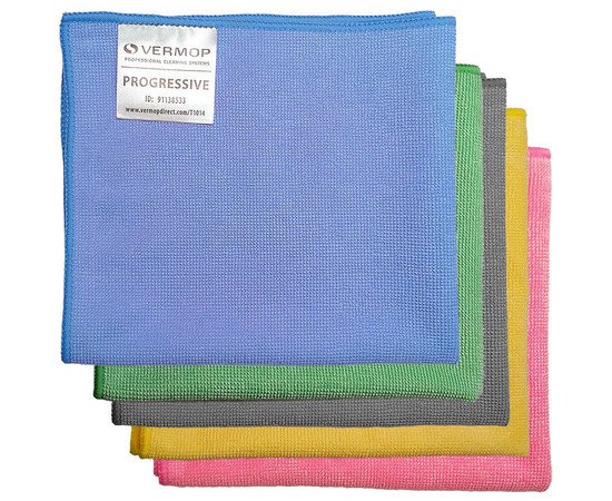 Зображення 2 Серветка для вологого та сухого прибирання поверхонь Vermop Progressiv, 1 шт, зелена