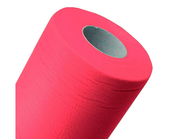 Зображення 2 Простирадла Panni Mlada 0.8х100 м (1 рулон) зі спанбонду малиновий, Кількість в упаковці (шт): рулон, Розмір простирадла: 80 см * 100 м, Колір: Crimson