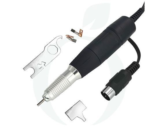 Зображення 2 Ручка для фрезера Strong 120L 2.75 Н/см 45 000 об/хв (3-канальний роз'єм) 65 Вт, чорна