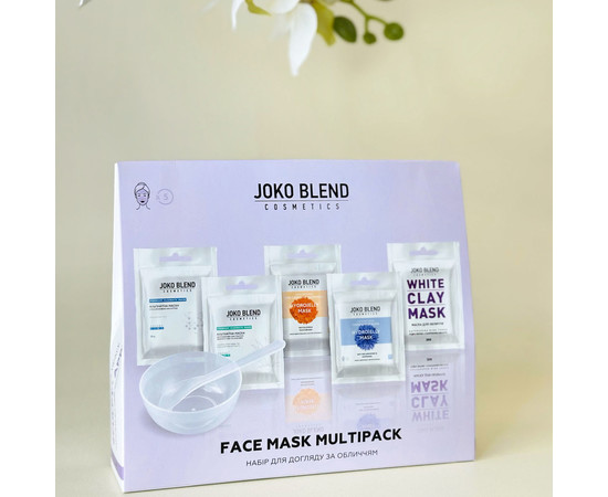 Зображення 4 Набір для догляду за обличчям "Мультинабір масок для обличчя" Joko Blend Face Mask Multipack