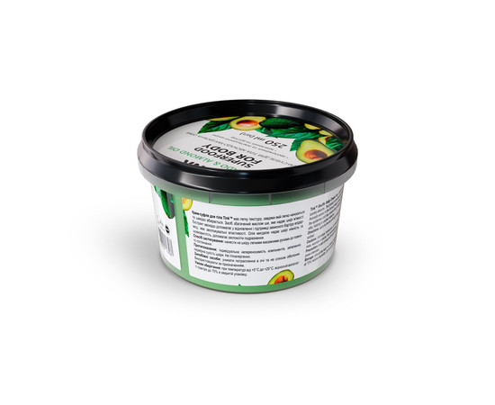 Зображення 3 Крем-суфле для тіла "Авокадо і мигдальна олія" Tink Superfood For Body Avocado & Almond Oil, 250 мл