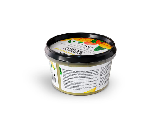 Зображення 3 Крем-суфле для тіла "Манго і молочні протеїни" Tink Superfood For Body Mango & Milk Proteins, 250 мл