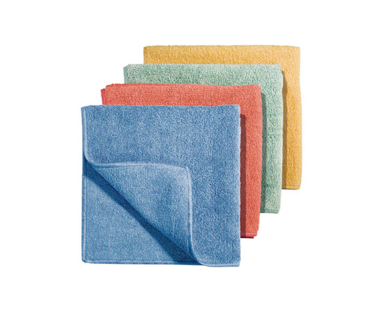 Зображення 2 Серветка з мікрофібри для вологого та сухого прибирання Vermop Softronic microfibre 32х32 см, 1 шт, червона