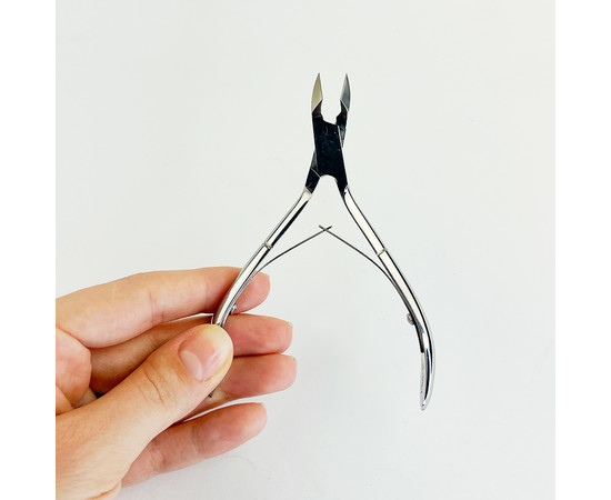 Зображення 2 Кусачки для кутикули звичайні глянцеві з подвійною пружиною, AMI 0117