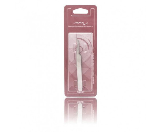 Зображення 2 Вигнутий пінцет-голка для брів, AMI 1303