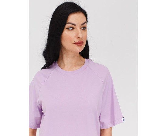 Изображение 4 Медицинская футболка-реглан женская лавандовая р. 2XL, "БЕЛЫЙ ХАЛАТ" 348-353-798, Размер: 2XL, Цвет: лавандовый