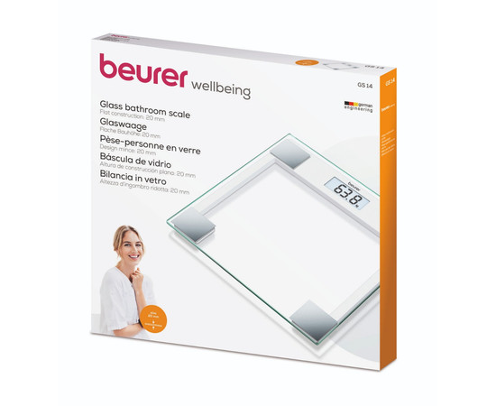 Зображення 4 Ваги скляні Beurer GS 14