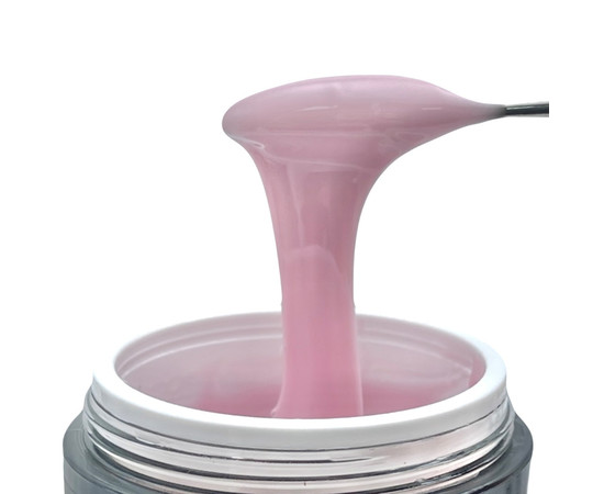 Зображення 2 Гель для нарощування нігтів Adore One Drop Gel №02 ballerina pink, рефіл 60 г, Об'єм (мл, г): 60, Колір: 02