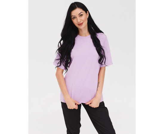 Изображение 7 Медицинская футболка-реглан женская лавандовая р. 2XL, "БЕЛЫЙ ХАЛАТ" 348-353-798, Размер: 2XL, Цвет: лавандовый