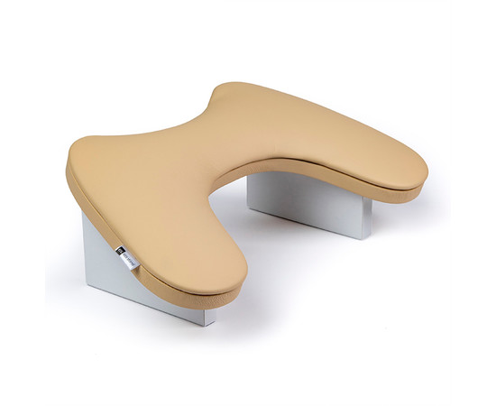 Зображення 2 Підставка ортопедична манікюрна Eco Stand Butterfly білий/бежевий, 425х160(Н)х260 мм