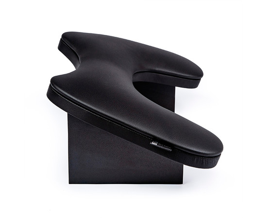 Изображение 3 Подставка ортопедическая маникюрная Eco Stand Butterfly черный/черный, 425х160(Н)х260 мм