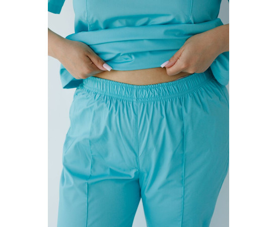 Зображення 7 Медичний костюм жіночий Топаз ментол +SIZE р. 58, "БІЛИЙ ХАЛАТ" 362-441-705, Розмір: 58, Цвет: ментол