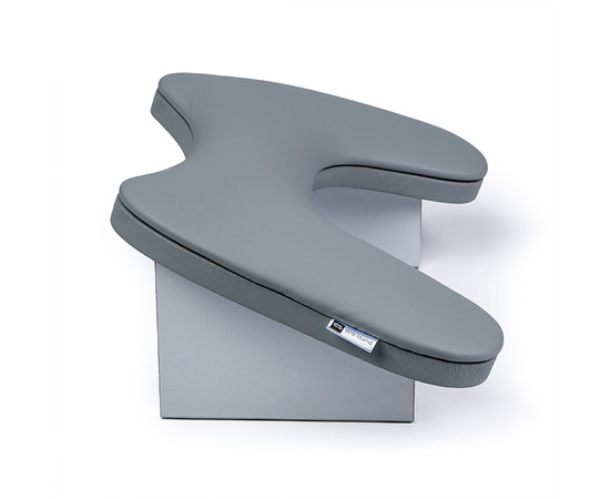 Зображення 3 Підставка ортопедична манікюрна Eco Stand Butterfly білий/сірий, 425х160(Н)х260 мм