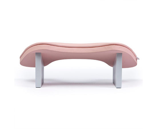 Изображение 4 Подставка ортопедическая маникюрная Eco Stand Butterfly белый/розовый, 425х160(Н)х260 мм