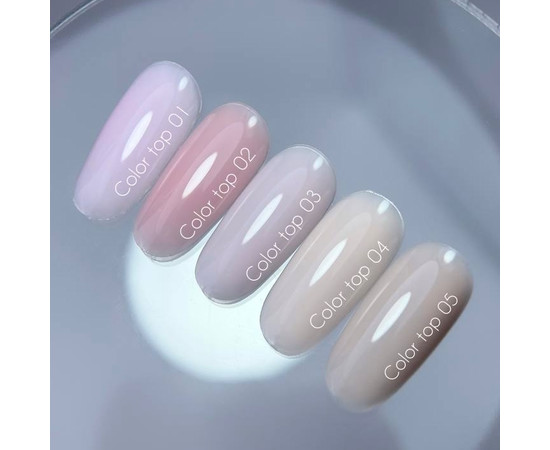 Зображення 2 Nails of the Day Color top 03 – пильно-рожевий топ без липкого шару, 10 мл, Об'єм (мл, г): 10, Колір: 03