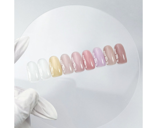 Изображение 5 Nails of the Day Cover base New Formula 14 – лиловая камуфлирующая база для ногтей, 30 мл, Объем (мл, г): 30, Цвет: 14