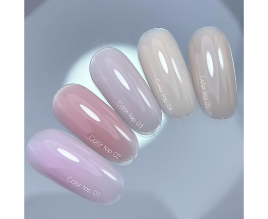 Зображення 3 Nails of the Day Color top 03 – пильно-рожевий топ без липкого шару, 10 мл, Об'єм (мл, г): 10, Колір: 03
