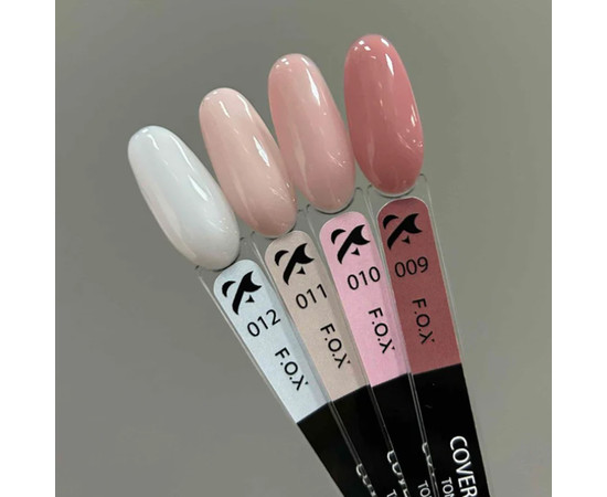 Зображення 2 База камуфлююча для нігтів F.O.X Tonal Cover Base №012, 14 мл, Об'єм (мл, г): 14, Колір: 12