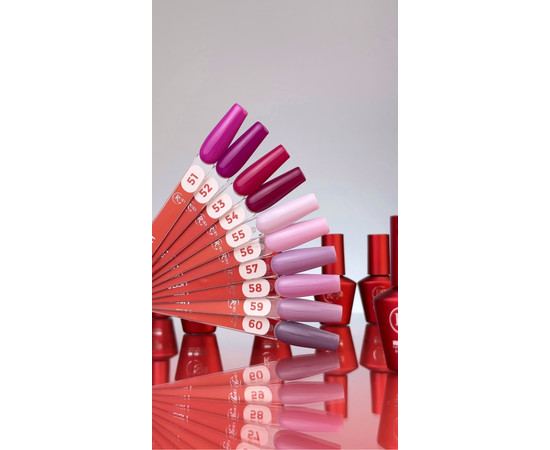 Изображение 2 Гель-лак для ногтей Roks Gel Polish Color №054, 6 мл, Объем (мл, г): 6, Цвет: 054