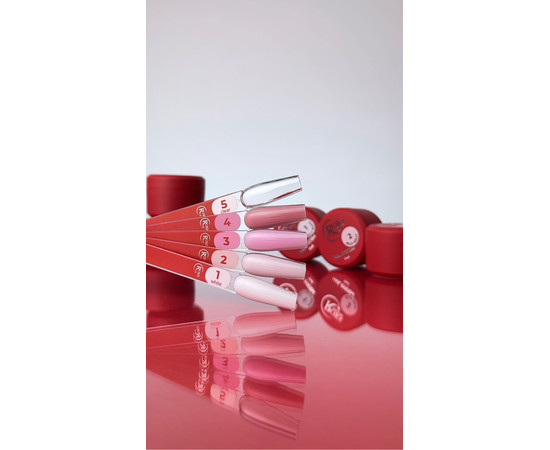 Изображение 3 Гель-желе для наращивания ногтей Roks Jelly Gel №05 Clear прозрачный, баночка 15 мл, Объем (мл, г): 15, Цвет: 05