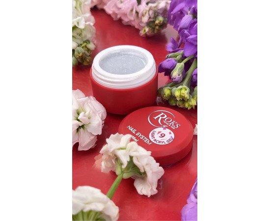 Изображение 2 Жидкий акрил-гель Roks Light Acryl Gel №09, 15 мл, Объем (мл, г): 15, Цвет: 09